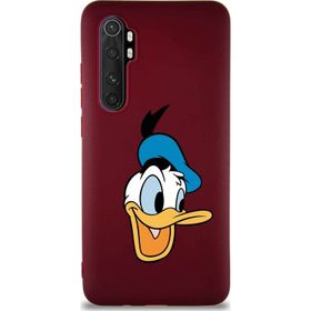 Printify Xiaomi Mi Note 10 Lite Soft Premier Kapak Donald Duck-A Tasarımlı Silikon Cep Telefonu Kılıfı
