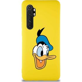 Printify Xiaomi Mi Note 10 Lite Soft Premier Kapak Donald Duck-A Tasarımlı Silikon Cep Telefonu Kılıfı