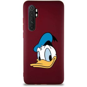 Printify Xiaomi Mi Note 10 Lite Soft Premier Kapak Donald Duck-B Tasarımlı Silikon Cep Telefonu Kılıfı