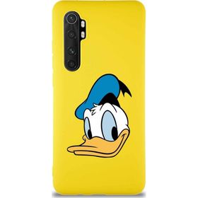Printify Xiaomi Mi Note 10 Lite Soft Premier Kapak Donald Duck-B Tasarımlı Silikon Cep Telefonu Kılıfı