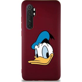 Printify Xiaomi Mi Note 10 Lite Soft Premier Kapak Donald Duck-B Tasarımlı Silikon Cep Telefonu Kılıfı