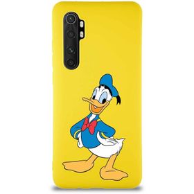 Printify Xiaomi Mi Note 10 Lite Soft Premier Kapak Donald Duck-C Tasarımlı Silikon Cep Telefonu Kılıfı