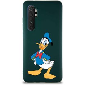 Printify Xiaomi Mi Note 10 Lite Soft Premier Kapak Donald Duck-C Tasarımlı Silikon Cep Telefonu Kılıfı