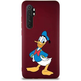 Printify Xiaomi Mi Note 10 Lite Soft Premier Kapak Donald Duck-C Tasarımlı Silikon Cep Telefonu Kılıfı