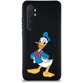 Printify Xiaomi Mi Note 10 Lite Soft Premier Kapak Donald Duck-C Tasarımlı Silikon Cep Telefonu Kılıfı