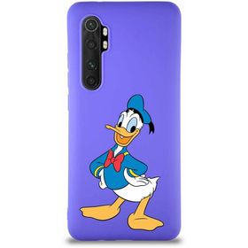 Printify Xiaomi Mi Note 10 Lite Soft Premier Kapak Donald Duck-C Tasarımlı Silikon Cep Telefonu Kılıfı
