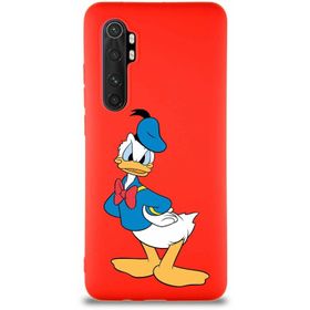 Printify Xiaomi Mi Note 10 Lite Soft Premier Kapak Donald Duck-D Tasarımlı Silikon Cep Telefonu Kılıfı