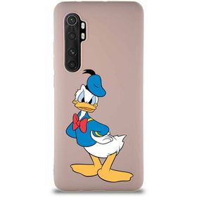 Printify Xiaomi Mi Note 10 Lite Soft Premier Kapak Donald Duck-D Tasarımlı Silikon Cep Telefonu Kılıfı