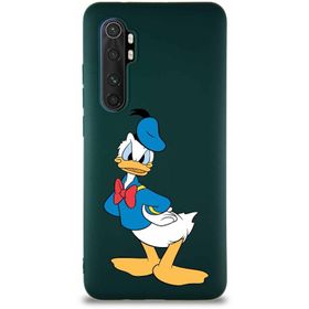 Printify Xiaomi Mi Note 10 Lite Soft Premier Kapak Donald Duck-D Tasarımlı Silikon Cep Telefonu Kılıfı