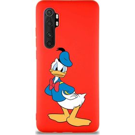 Printify Xiaomi Mi Note 10 Lite Soft Premier Kapak Donald Duck-D Tasarımlı Silikon Cep Telefonu Kılıfı