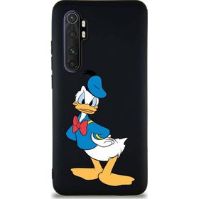 Printify Xiaomi Mi Note 10 Lite Soft Premier Kapak Donald Duck-D Tasarımlı Silikon Cep Telefonu Kılıfı