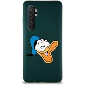 Printify Xiaomi Mi Note 10 Lite Soft Premier Kapak Donald Duck-E Tasarımlı Silikon Cep Telefonu Kılıfı