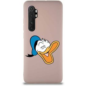 Printify Xiaomi Mi Note 10 Lite Soft Premier Kapak Donald Duck-E Tasarımlı Silikon Cep Telefonu Kılıfı