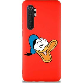 Printify Xiaomi Mi Note 10 Lite Soft Premier Kapak Donald Duck-E Tasarımlı Silikon Cep Telefonu Kılıfı