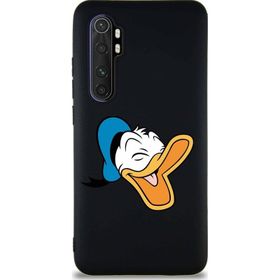 Printify Xiaomi Mi Note 10 Lite Soft Premier Kapak Donald Duck-E Tasarımlı Silikon Cep Telefonu Kılıfı