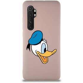 Printify Xiaomi Mi Note 10 Lite Soft Premier Kapak Donald Duck-F Tasarımlı Silikon Cep Telefonu Kılıfı