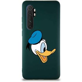 Printify Xiaomi Mi Note 10 Lite Soft Premier Kapak Donald Duck-F Tasarımlı Silikon Cep Telefonu Kılıfı