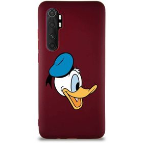 Printify Xiaomi Mi Note 10 Lite Soft Premier Kapak Donald Duck-F Tasarımlı Silikon Cep Telefonu Kılıfı