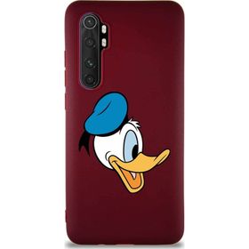 Printify Xiaomi Mi Note 10 Lite Soft Premier Kapak Donald Duck-F Tasarımlı Silikon Cep Telefonu Kılıfı