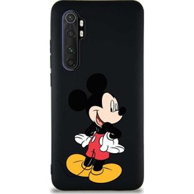 Printify Xiaomi Mi Note 10 Lite Soft Premier Kapak Mickey Mouse-D Tasarımlı Silikon Cep Telefonu Kılıfı