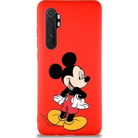 Printify Xiaomi Mi Note 10 Lite Soft Premier Kapak Mickey Mouse-D Tasarımlı Silikon Cep Telefonu Kılıfı