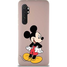 Printify Xiaomi Mi Note 10 Lite Soft Premier Kapak Mickey Mouse-D Tasarımlı Silikon Cep Telefonu Kılıfı