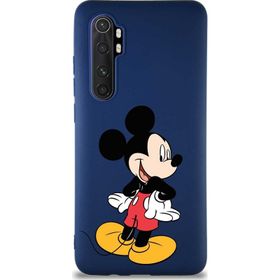 Printify Xiaomi Mi Note 10 Lite Soft Premier Kapak Mickey Mouse-D Tasarımlı Silikon Cep Telefonu Kılıfı