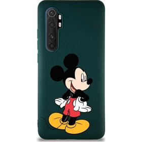 Printify Xiaomi Mi Note 10 Lite Soft Premier Kapak Mickey Mouse-D Tasarımlı Silikon Cep Telefonu Kılıfı