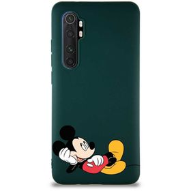 Printify Xiaomi Mi Note 10 Lite Soft Premier Kapak Mickey Mouse-F Tasarımlı Silikon Cep Telefonu Kılıfı