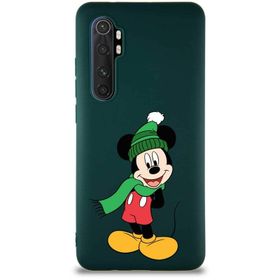 Printify Xiaomi Mi Note 10 Lite Soft Premier Kapak Mickey Mouse-G Tasarımlı Silikon Cep Telefonu Kılıfı