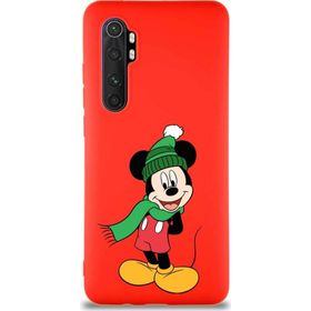 Printify Xiaomi Mi Note 10 Lite Soft Premier Kapak Mickey Mouse-G Tasarımlı Silikon Cep Telefonu Kılıfı