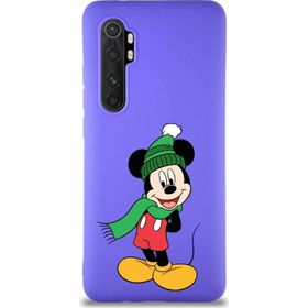 Printify Xiaomi Mi Note 10 Lite Soft Premier Kapak Mickey Mouse-G Tasarımlı Silikon Cep Telefonu Kılıfı