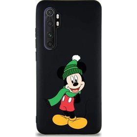 Printify Xiaomi Mi Note 10 Lite Soft Premier Kapak Mickey Mouse-G Tasarımlı Silikon Cep Telefonu Kılıfı