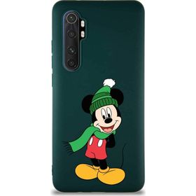 Printify Xiaomi Mi Note 10 Lite Soft Premier Kapak Mickey Mouse-G Tasarımlı Silikon Cep Telefonu Kılıfı