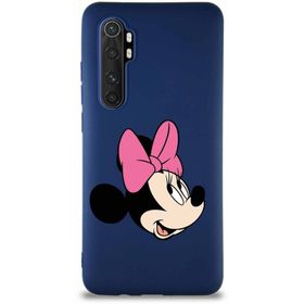 Printify Xiaomi Mi Note 10 Lite Soft Premier Kapak Minnie Mouse-A Tasarımlı Silikon Cep Telefonu Kılıfı