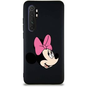 Printify Xiaomi Mi Note 10 Lite Soft Premier Kapak Minnie Mouse-A Tasarımlı Silikon Cep Telefonu Kılıfı