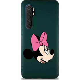 Printify Xiaomi Mi Note 10 Lite Soft Premier Kapak Minnie Mouse-A Tasarımlı Silikon Cep Telefonu Kılıfı