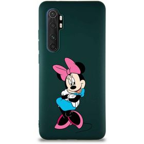 Printify Xiaomi Mi Note 10 Lite Soft Premier Kapak Minnie Mouse-D Tasarımlı Silikon Cep Telefonu Kılıfı