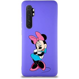 Printify Xiaomi Mi Note 10 Lite Soft Premier Kapak Minnie Mouse-D Tasarımlı Silikon Cep Telefonu Kılıfı