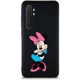 Printify Xiaomi Mi Note 10 Lite Soft Premier Kapak Minnie Mouse-D Tasarımlı Silikon Cep Telefonu Kılıfı