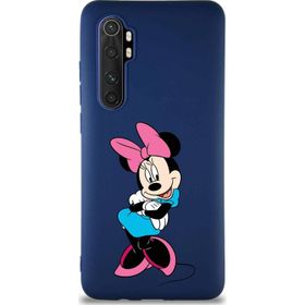 Printify Xiaomi Mi Note 10 Lite Soft Premier Kapak Minnie Mouse-D Tasarımlı Silikon Cep Telefonu Kılıfı