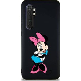 Printify Xiaomi Mi Note 10 Lite Soft Premier Kapak Minnie Mouse-D Tasarımlı Silikon Cep Telefonu Kılıfı