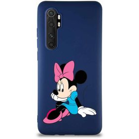 Printify Xiaomi Mi Note 10 Lite Soft Premier Kapak Minnie Mouse-E Tasarımlı Silikon Cep Telefonu Kılıfı