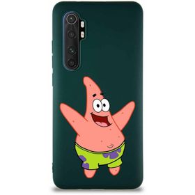Printify Xiaomi Mi Note 10 Lite Soft Premier Kapak Patrick Yıldız Tasarımlı Silikon Cep Telefonu Kılıfı