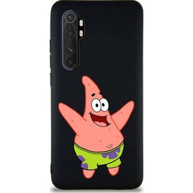 Printify Xiaomi Mi Note 10 Lite Soft Premier Kapak Patrick Yıldız Tasarımlı Silikon Cep Telefonu Kılıfı