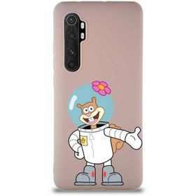Printify Xiaomi Mi Note 10 Lite Soft Premier Kapak Sandy Tasarımlı Silikon Cep Telefonu Kılıfı