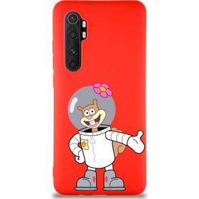Printify Xiaomi Mi Note 10 Lite Soft Premier Kapak Sandy Tasarımlı Silikon Cep Telefonu Kılıfı