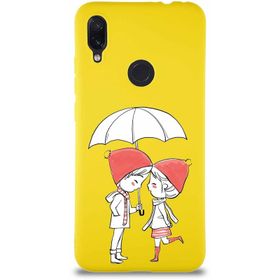 Printify Xiaomi Redmi Note 7 Soft Premier Kapak Aşk Tasarımlı Silikon Cep Telefonu Kılıfı