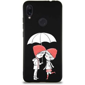 Printify Xiaomi Redmi Note 7 Soft Premier Kapak Aşk Tasarımlı Silikon Cep Telefonu Kılıfı