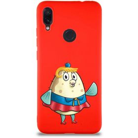 Printify Xiaomi Redmi Note 7 Soft Premier Kapak Bayan Puff Tasarımlı Silikon Cep Telefonu Kılıfı